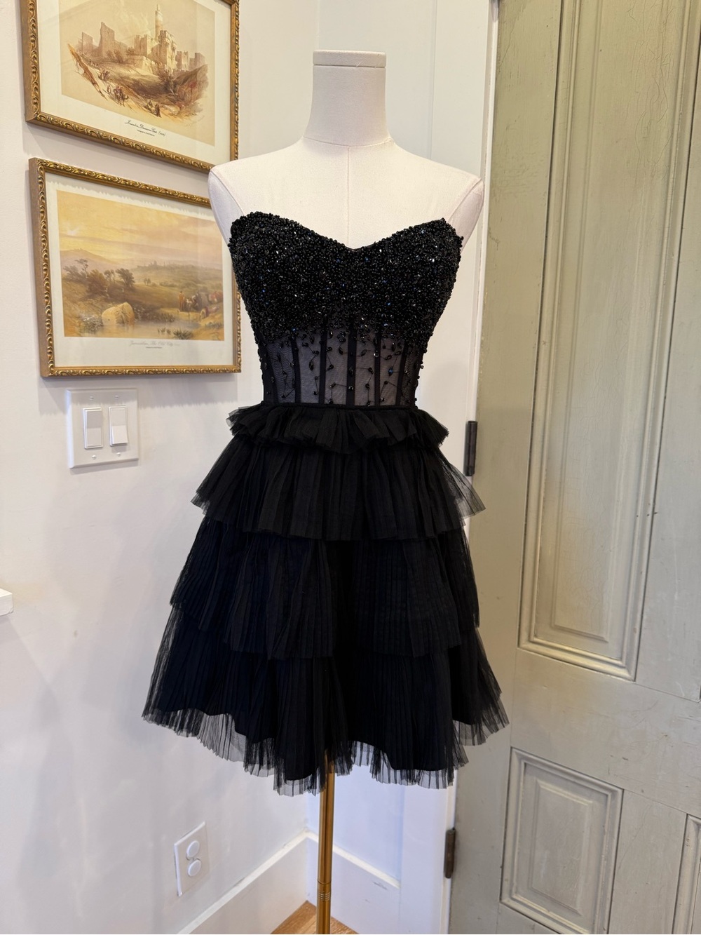 NWT Amelia Couture Mini Dress - Picture 3 of 10
